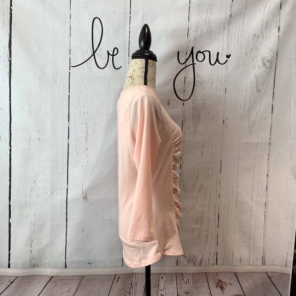New Sundance Princess Ruched Top Blush Med XL - Picture 4 of 7